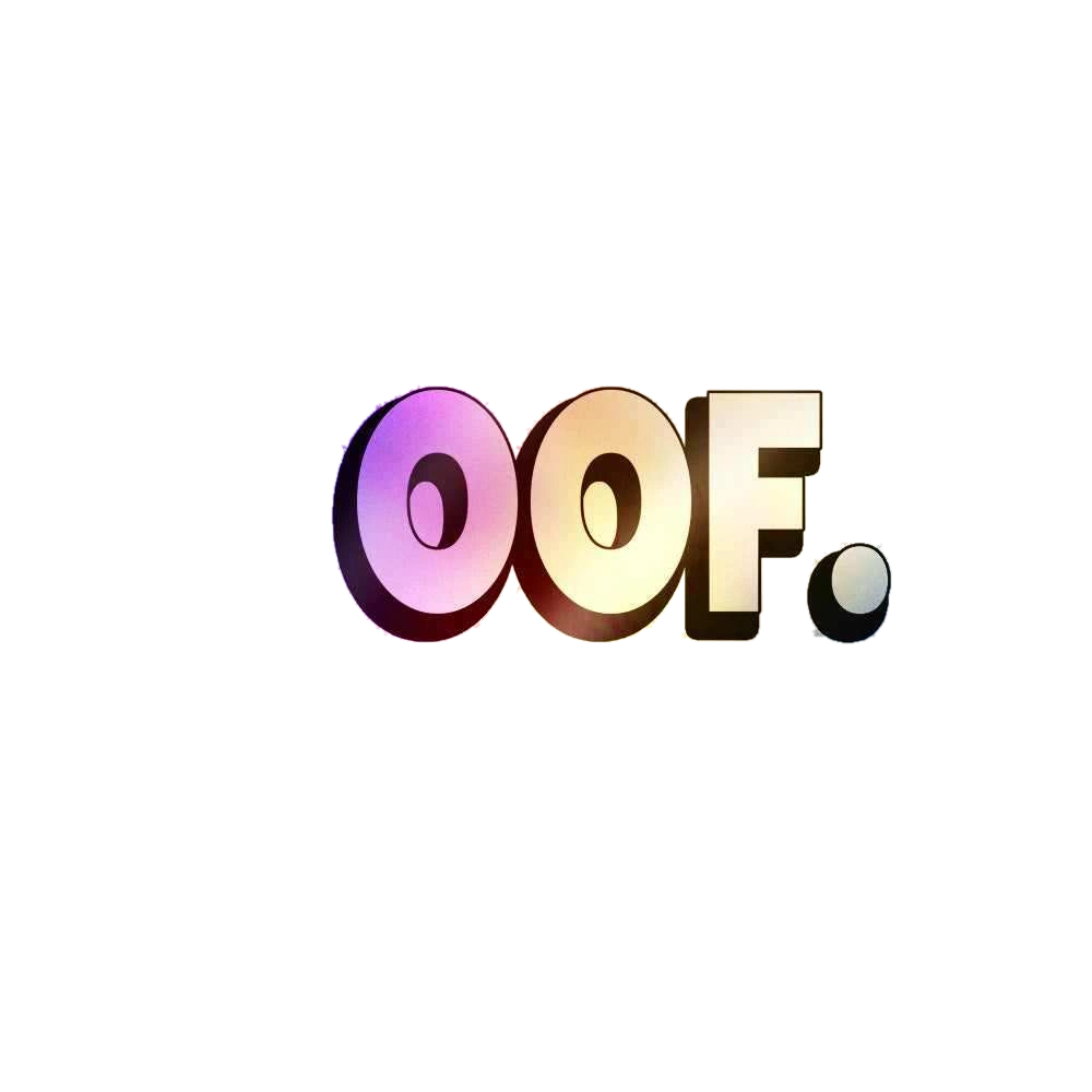 OOF Holographic Stickers